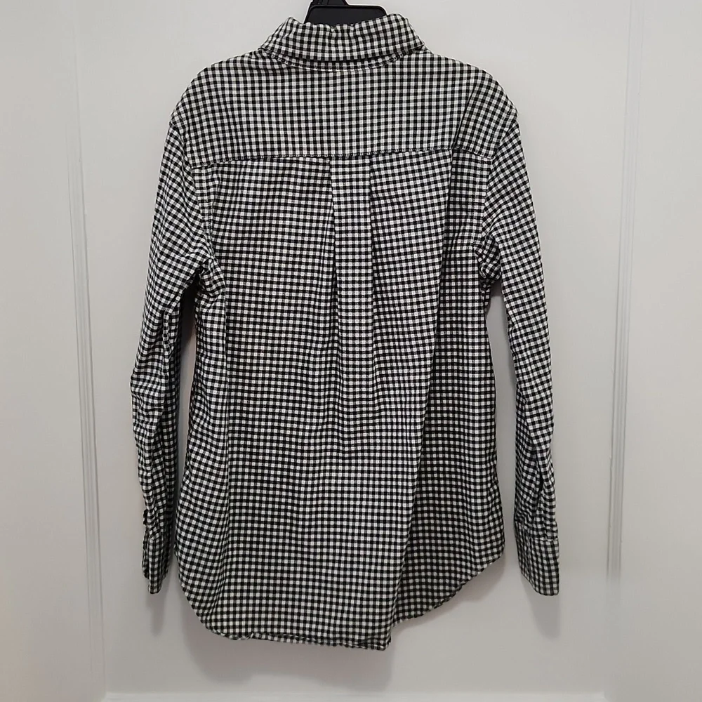 Ralph Lauren Kids Green Check Button Down Oxford Shirt Size Small (8)
